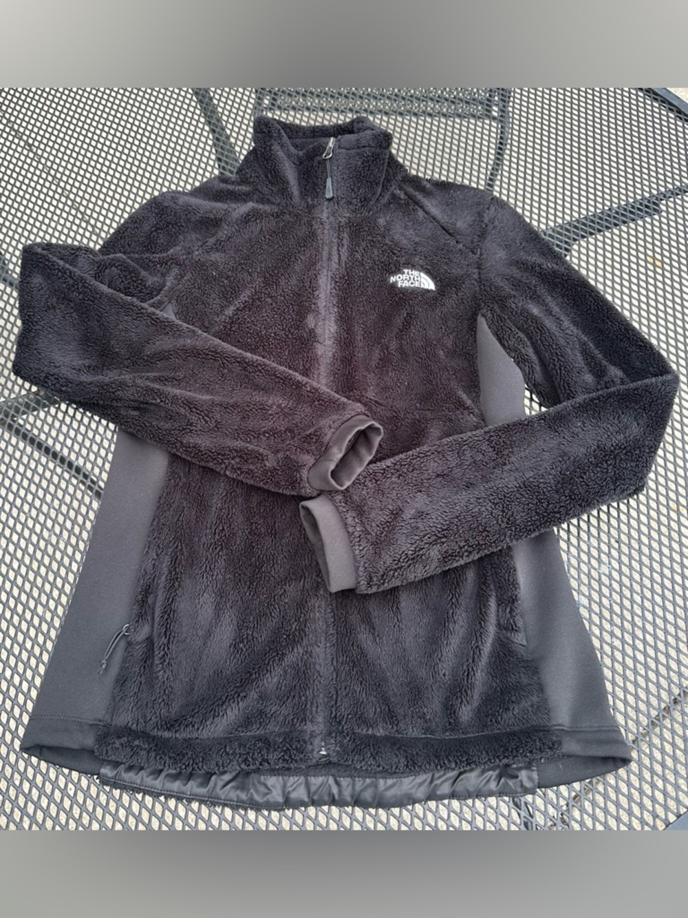 The North Face Black Plush Fleece Jacket